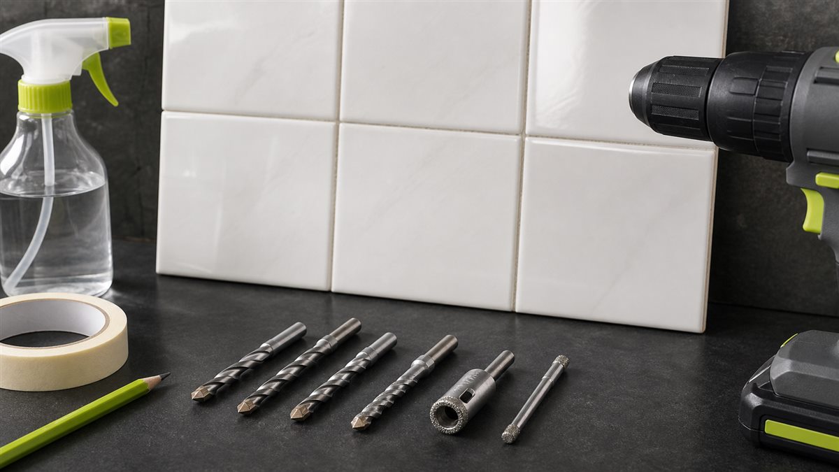 Brocas para azulejo